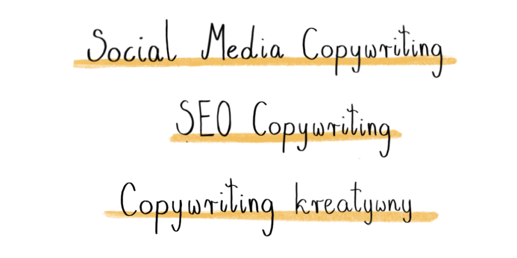 Rodzaje copywritingu: social media copywriting, SEO copywriting i copywriting kreatywny